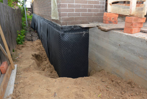Expert waterproofing evaluation at a Big Falls, WI property